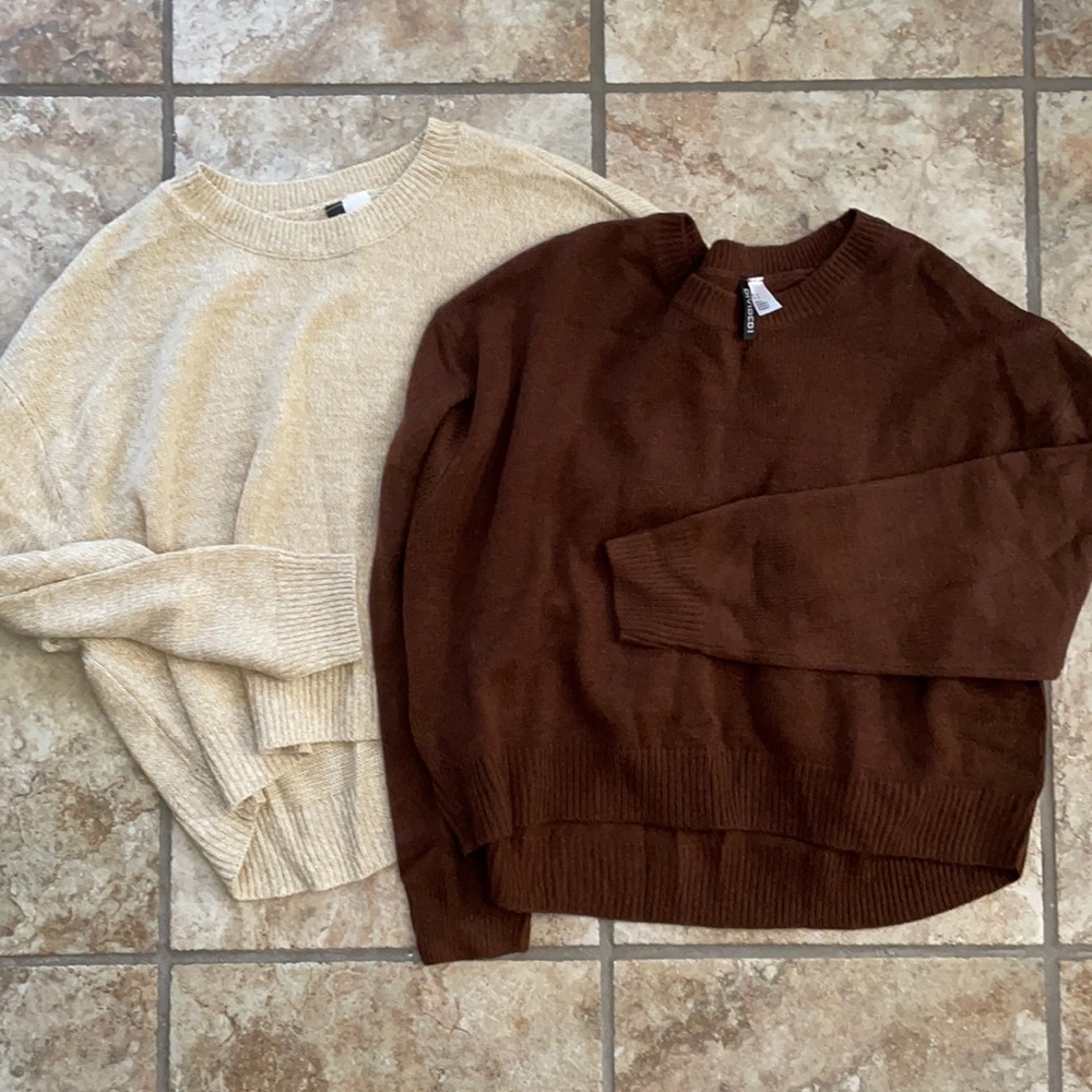 Divided sweaters